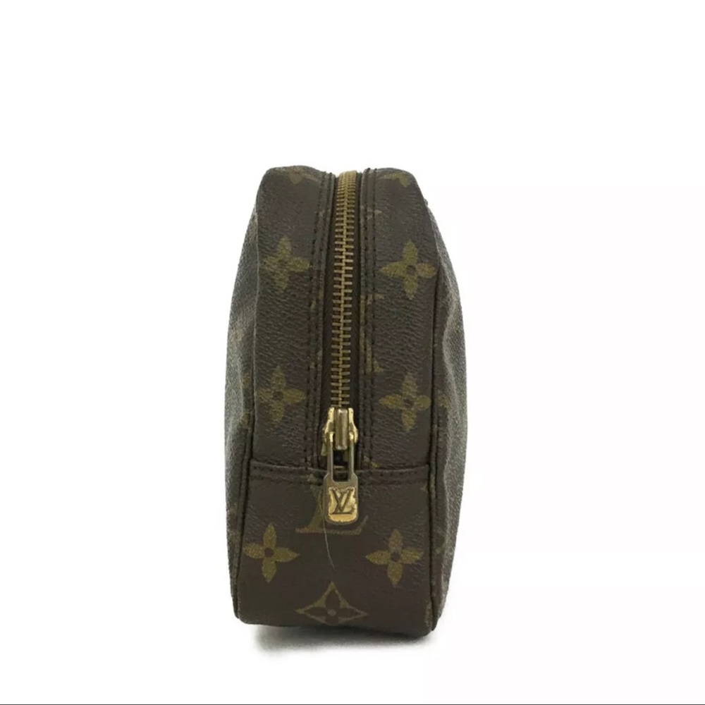 AUTH Louis Vuitton Monogram Trousse Toilette 23 Cosmetics Pouch Purse - Picture 2 of 9
